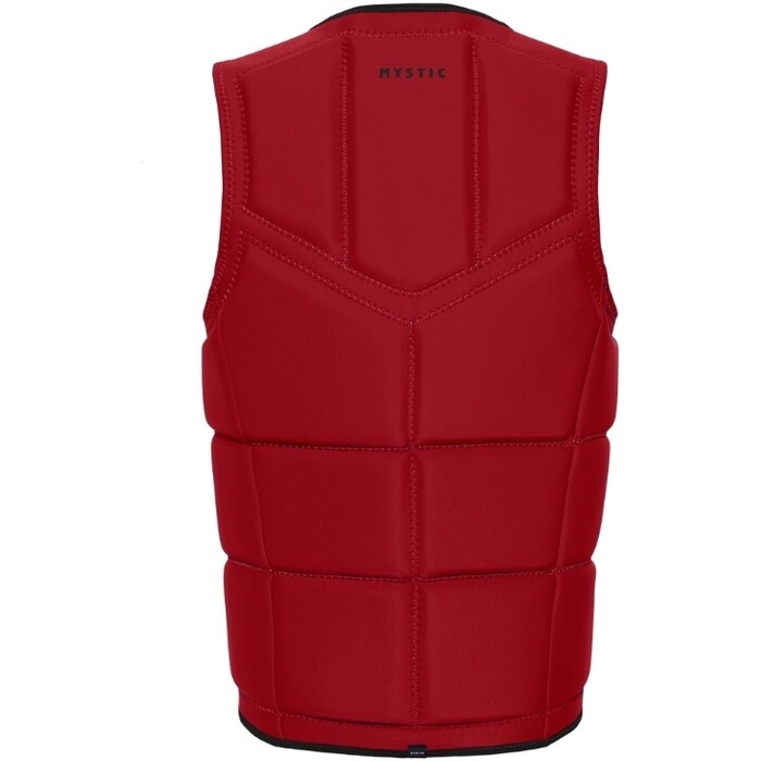 2024 Mystic Hommes Brand Front Zip Gilet Pare-balles 35005.240215 - Red